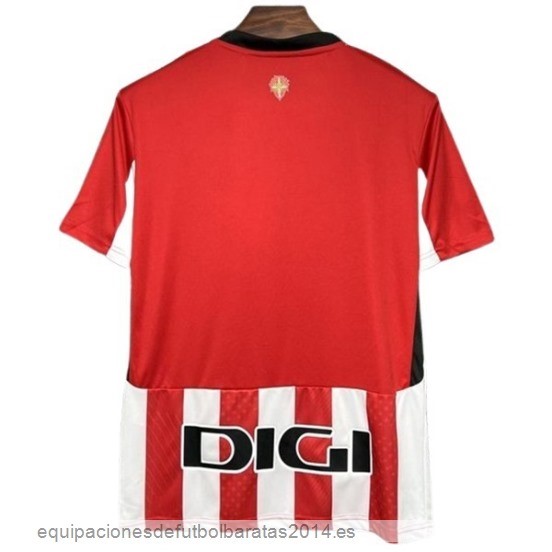 Nuevo Tailandia 1ª Camiseta Athletic Bilbao 24/25 Rojo Blanco Baratas